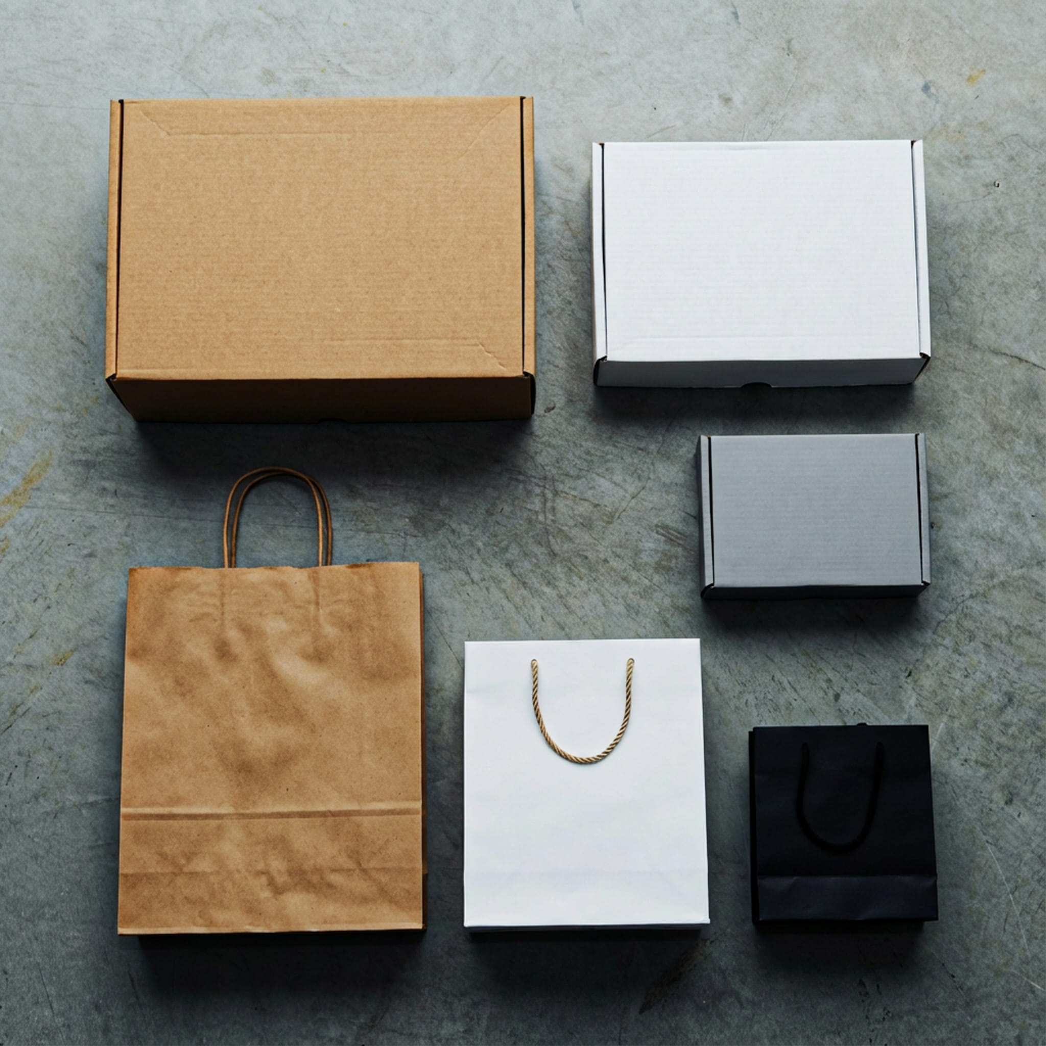 Firefly_Gemini Flash_Create a product category image for “Packaging” in the same visual style as the provi 678882